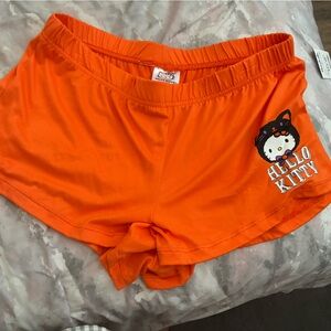 Hello kitty Halloween pjs shorts